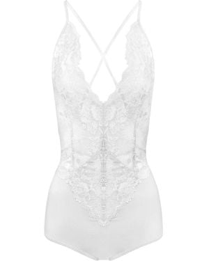 Oh!Zuza Ivory Bodysuit - White