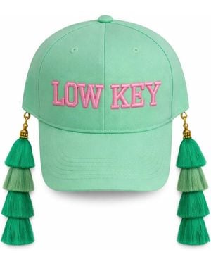 Julia Clancey Low Key Mint Tasseltastic Trucker Cap - Green