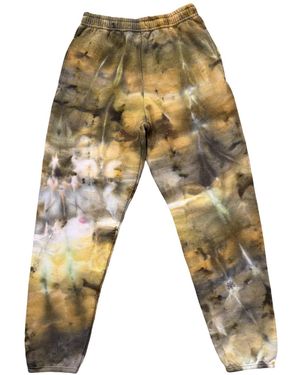 Roy G. Camo Tie Dye Sweatpant - Yellow