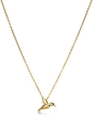 Mariri Bejaflor Golden Necklace - Metallic