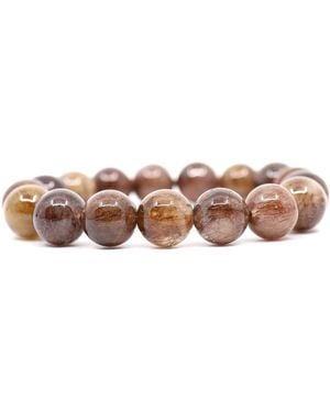 Shar Oke Rutilated Quartz Beaded Bracelet - Pink