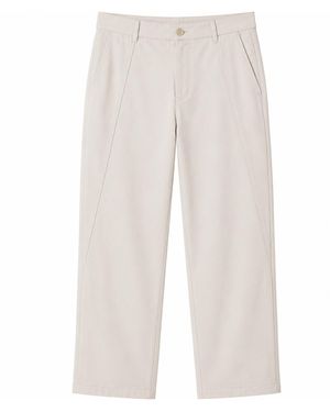 Ashita Fernandes Neutrals Malvior Trousers - Natural