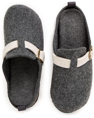 Pretty You London Mister You Jordan Mule Slippers - Black