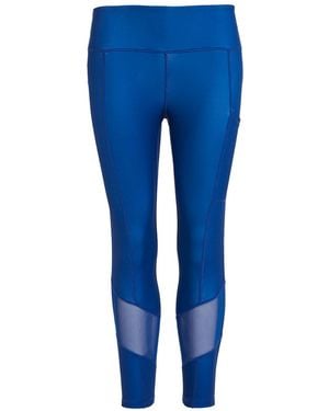 Perky Peach Leggings - Blue