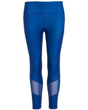 Perky Peach Leggings - Blue