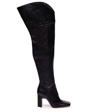 Tiannia Barnes Cullinan Over-The-Knee Boot - Black