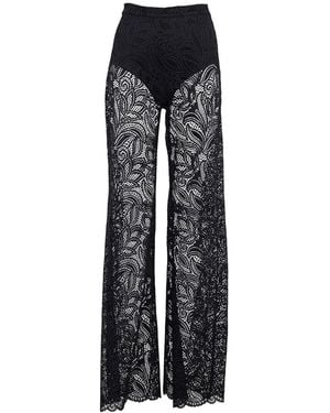 Zetaye Lyric Lace Pant - Black
