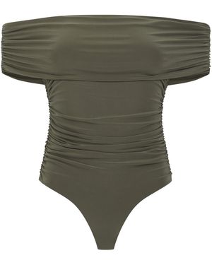 Celestine & Mae Gabbro Bodysuit - Green
