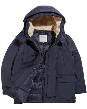 Parka London 'Expedition Shearling Parka - Blue