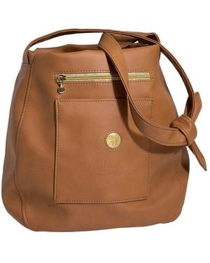 Milla Von Cosy Shoulder Bag Soulmate Cognac - Brown