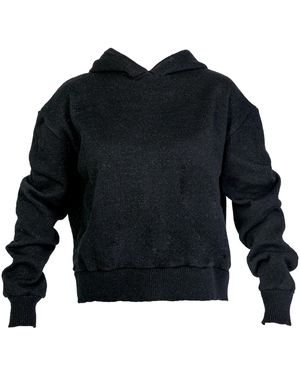 Maison Bogomil Knit Hoodie - Black
