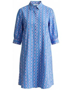 Mary Marshmallow Delray Dress - Blue
