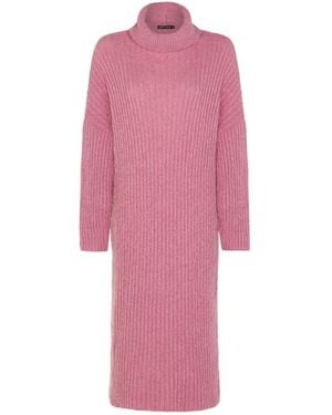 Cara & The Sky Joey Midi Dress Dusky Pink