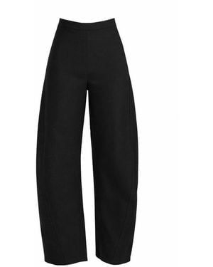 Icon Leva Athena Suiting Barrel Leg Pants - Black