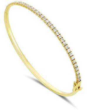 Dinny Hall Minnow Lab-Grown Diamond Bangle - Metallic
