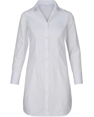 Antra Designs The Classic Shirt Dress - White