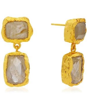 Amber Sceats Kelso Earrings - Metallic