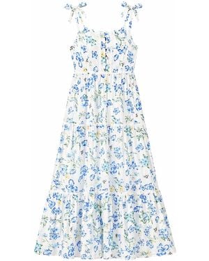 chinese dress ladies Butterfly-Print Long Corset Prom Ball Gown CB102 Lavender / 2