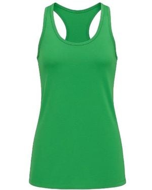 Conquista Racer Back Top - Green