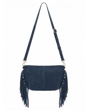 Nooki Design Kingston Tassle Cross Body Bag - Blue