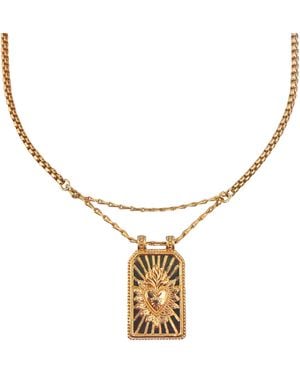 IN CAUDA VENENUM Arcanum Necklace - Metallic