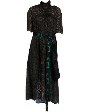 ARTISTA Seems Lace Dress - Black
