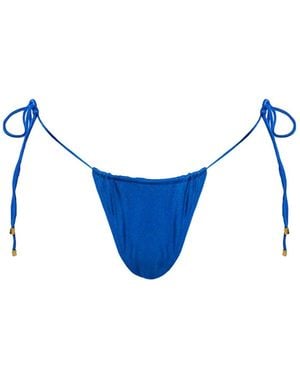 Cherina Beachwear Llc Coachella Bikini Bottoms - Blue