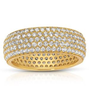 Native Gem Mini Billionaire Ring 14K Vermeil - Metallic