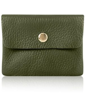 Betsy & Floss Small Leather Purse - Green