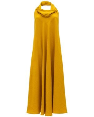Bianca Popp Bareback Dress - Yellow