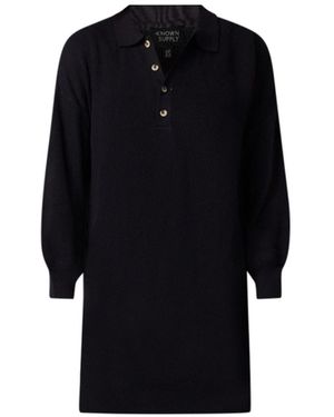 Known Supply Griffin Jumper Dress - Black