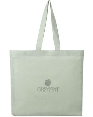 Greymint Linen Tote Bag - Green