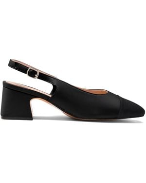Widerry Wide Fit Slingback Heels Olympia Noire - Black