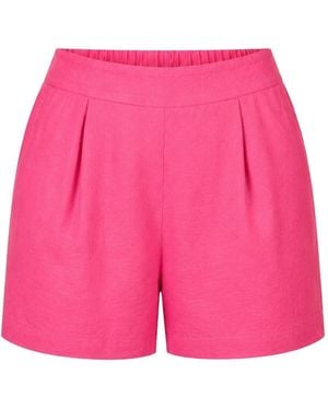 Oh!Zuza Echo Viscose Shorts Pockets - Pink