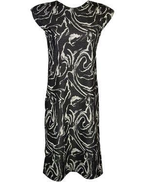 Jennafer Grace Neutrals Sabrina Shift - Black
