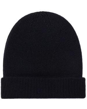 Paul James Knitwear Heavyweight Merino Activewear Beanie - Black