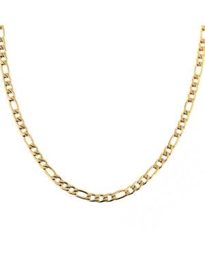 Harfi Plated Figaro Chain Necklace For - Metallic