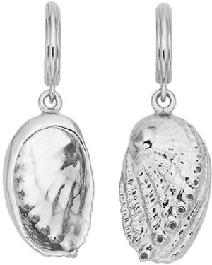 Zoe & Morgan Soul Paua Earrings - White
