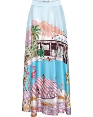 Jessica Russell Flint Maxi Skirt - White