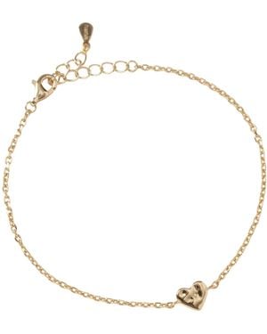 Muru Tiny Heart Bracelet - Metallic
