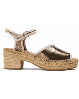 Naguisa Espadrilles - Metallic