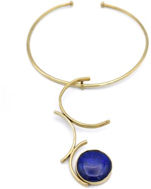 Lala Salama Royal Choker - Blue