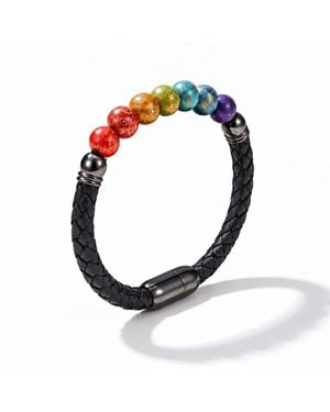 Yieon Lucky Charm Lacquer Bracelet - Black