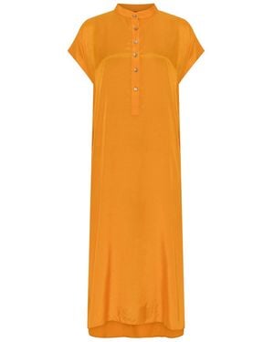 Belyed Handcraft Kurta - Orange