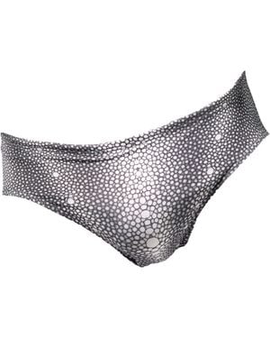 Us Merman Super Jon Racing Brief - Grey
