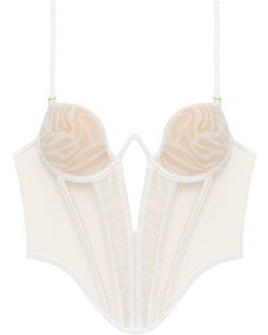 Perilla Lingerie Kylie One Corset - White