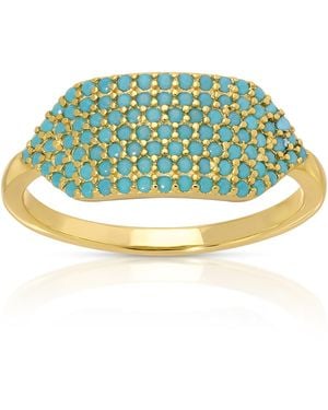 Native Gem Id Ring - Blue