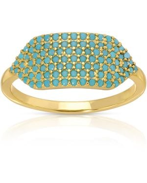 Native Gem Id Ring - Blue