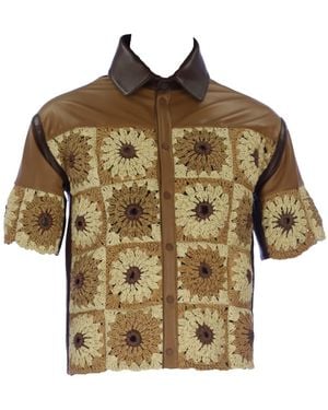 Von Der Sebastian Manolo Shirt - Brown