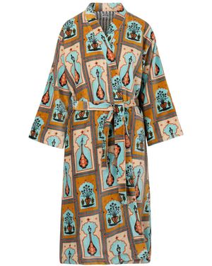 Antra Designs Mandolin Gown - Blue